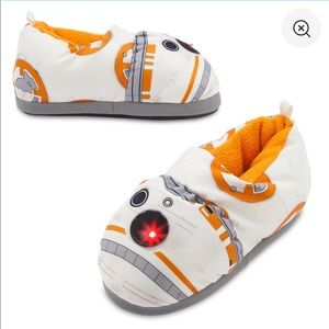 Star Wars BB-8 Kids Light-Up Slippers NWT Disney